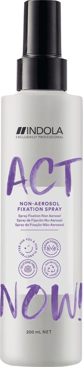 Indola - ActNow Non-Aerosol Fixation Spray - 200ml