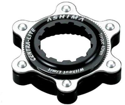 Ashima Centra Lite Cl Remsschijfadapter Voor Fiets Zilver