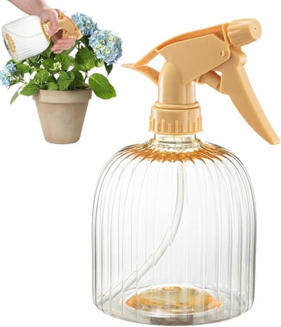 Tuinspuitfles - Plantenvernevelaar Hogedruk - Planten Water Geven - Verstelbaar Mondstuk - 600 ml - Rood