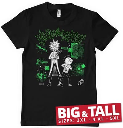Rick and Morty T-shirt Lab T-shirt WB-1-RM013-H96-16