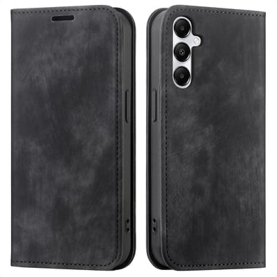 imoshion Hoesje - Geschikt voor Samsung Galaxy A17 (5G) / A17 (4G) - Slim Bookcase - Zwart