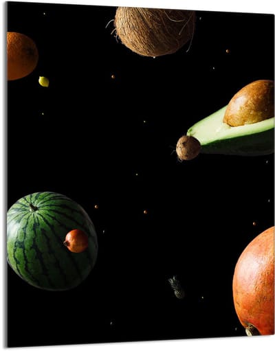 TMK ArtDeko - Snijplank - 40x52 cm - Sfeervol Fruit - Glas