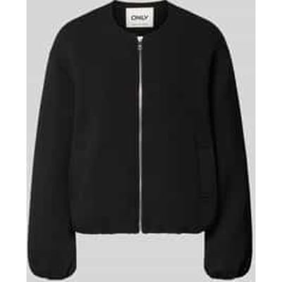 Regular fit sweatjack met viscose model 'LELLIE'