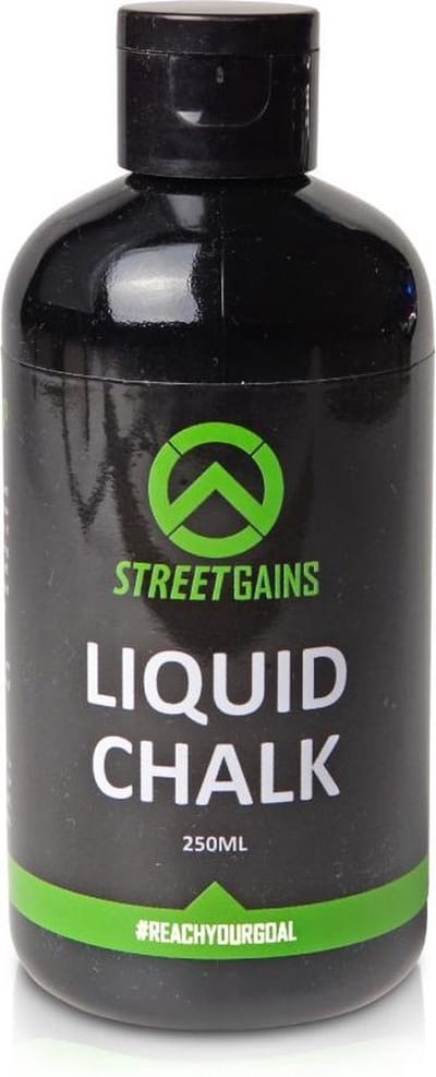 StreetGains® Liquid Chalk 250ml – Vloeibare Magnesium voor Extra Grip