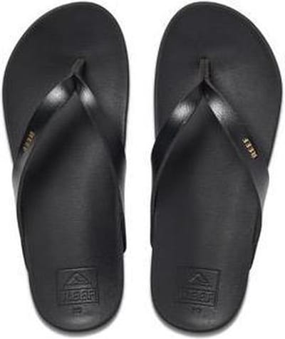 Reef Kids Cushion Court Meisjes Slippers - Black - Maat 35.36