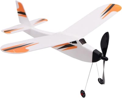Vliegtuig Werper - Vliegtuigspeelgoed - Buiten Spelen - Aerodynamisch Ontwerp - 37 x 10 x 4 cm - Meerkleurig