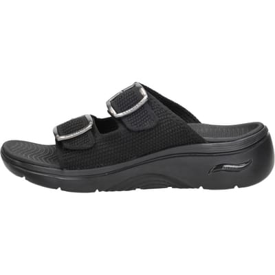 Skechers GO WALK ARCH FIT 2.0 SANDAL-C Dames Sandalen - Zwart