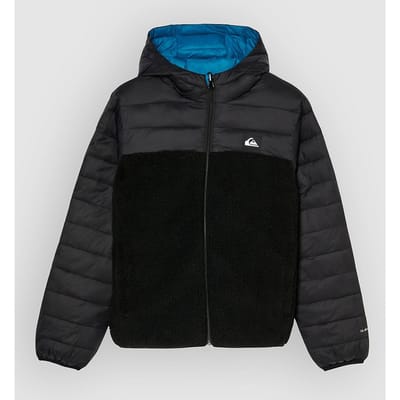 Quiksilver Scaly Reversible Jas Zwart 12 Years Jongen