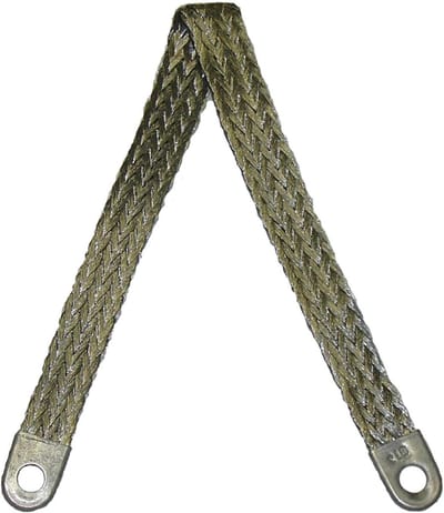 Motor Aarding Riem - Massa Kabel - Auto Onderhoud - Roestvrij Staal - 26 cm - Goud