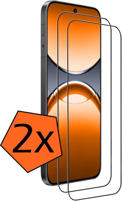 Screenprotector - 2 Stuks - Geschikt voor OPPO Find X8 Pro - Full Cover - Gehard Glas - Beschermglas - Tempered Glass - Screen Protector