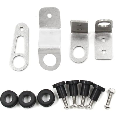 Kit de support de radiateur à boulons de remplacement pour Honda Civic 19922000 multicolore