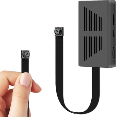 HEZIVO® Verborgen Camera - Spy Cam - Compacte Mini Camera - Beveiligingscamera - Spionagecamera Met Bewegingsdetectie - 1080p