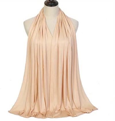 Bovista Hoofddoek - Hijab - Dames - Abaya - Sjaal - Islamitische Kleding - Moslim Kleding - Alhamdulillah - Beige