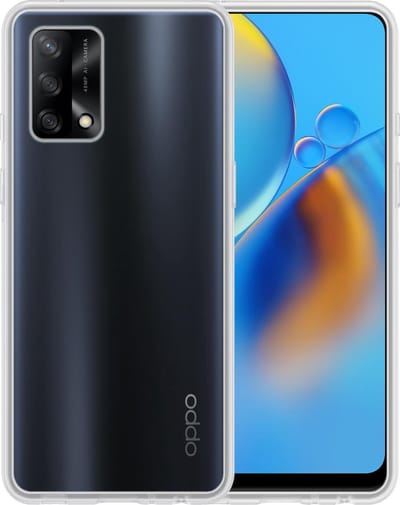 Hoesje - Geschikt voor OPPO A74 4G - Sterk & Shockproof - Siliconen Case - Hoes Cover - Telefoonhoes - Transparant