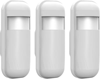 3 stuks Intelligente PIR Bewegingsmelders voor Draadloos Alarmsysteem