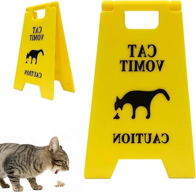 Waarschuwingsborden voor katten - 2 stuks - Veiligheid, Dierenbescherming, Huisdierenveiligheid