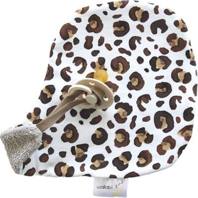 Wallabiezzz Speendoekje - Speenknuffel - Baby - Kraamcadeau - Bruin