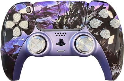 Clever Silver Knight Custom Controller (PS5 compatibel)