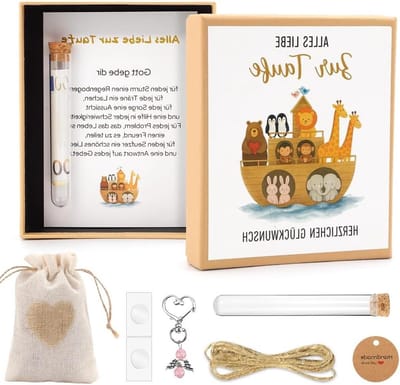 Doopgeschenken met geld voor jongens en meisjes inclusief kaart en cadeaubonverpakking