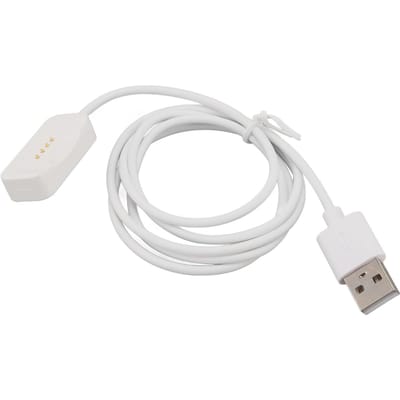 Chargeur de montre connectée en PVC ABS, câble de charge magnétique USB de 1 m, pour montre X 2 et 3, blanc blanc