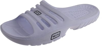 BECO Heren Badslippers - Wit - Maat 47