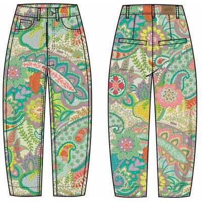 Oilily Positive Broek- maat36 Turtle Dove