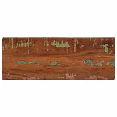 vidaXL Tafelblad rechthoekig 80x20x3,8 cm massief gerecycled hout