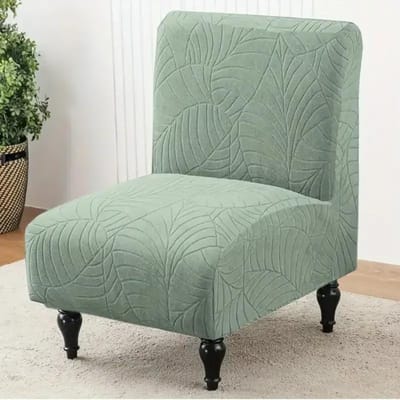 Jacquard Mouwloze Bankstoelhoes Stretch Accent Dikke Stoelhoezen Bankhoezen Effen Kleur Meubelbeschermer Afneembaar