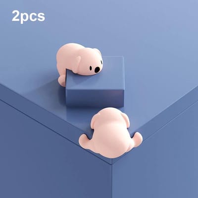 124 Stuks Baby Veiligheid Puppy Tafelhoek Beschermer Veilig Zacht Siliconen Beschermrand Afdekking Voor Meubels Voor Kinderen Veiligheid