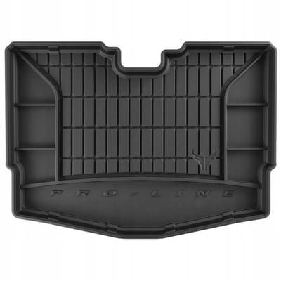 FROGUM Kofferbakmat - Rubber - Geschikt voor NISSAN NOTE II (vanaf 2012) - Hatchback - Lage laadvloer - Organizer functie - Zwart