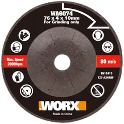 Worx Doorslijpschijf Ø76mm