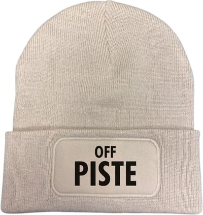 Off piste wintermuts almond - soBAD. | Wintersport | Après ski outfit Warme Muts voor Volwassenen | Heren en Dames Beanie