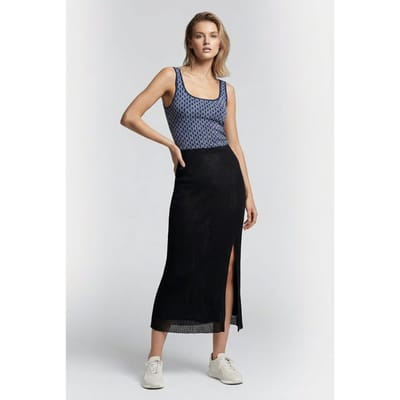 IRO Paris Chuma Black Maat: XS | Midi Rokken Outlet | Dames | Zwart
