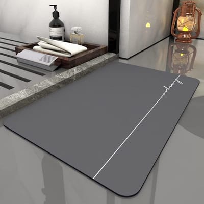 Antislip Badmat - Absorberend en Sneldrogend - Machinewasbaar - 40x60 cm