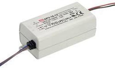 Mean Well APV-16-5 LED-transformator Constante spanning 13 W 0 - 2.6 A 5 V/DC Niet dimbaar, Overbelastingsbescherming 1