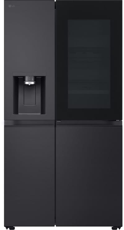 LG GSXE91EVAD - Amerikaanse koelkast - Zwart (blacksteel) - Waterreservoir - 628L