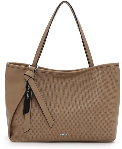 SURI FREY Shopper SFY Macy ( 16694 ) - Dames handtassen - taupe 900