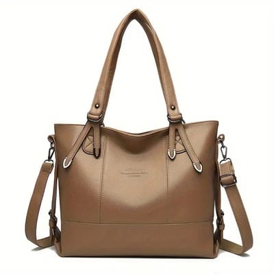 Bovista Handtas Dames - Schoudertas - School - Shopper - Schooltas - Werktas - Licht Khaki