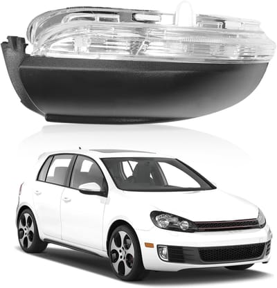 Dailygoods- Knipperlicht Modieus Design - Knipperlicht Zijspiegel - Compatibel met Golf MK6/GTI/R20 - Tou-ran 2011-2015 - Links - 5K0949101 - Zijspiegelknipperlicht