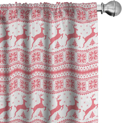 ABAKUHAUS Gordijnen – 2-delige set 75x175 cm – microvezel – verduisterend