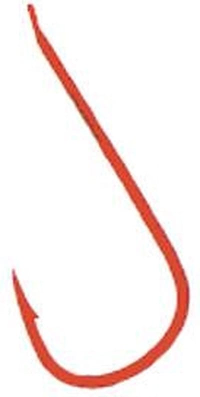 Tubertini Rosso Serie 2 25pcs – Rode Allround Haak voor Maden, Casters en Maïs - Maat : 14
