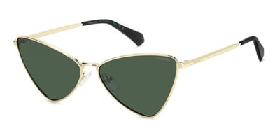 Polaroid PLD 6244/S/X GOLD/ GREEN POLARIZED 60/14/145 Damenbrillen Zonnebrillen