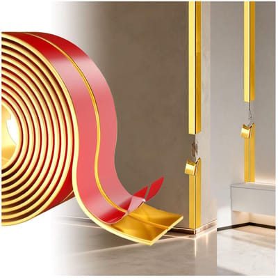 Zelfklevend Profielen, Sierlijsten Zelfklevend, Hokeprofiel (Goud 4m/2cm)