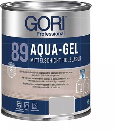 Gori - watergedragen acrylbeits - Aqua-Gel Licht Eiken - druipvast - UV-bescherming