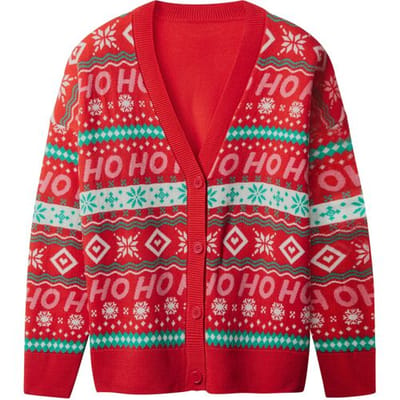 esmara Dames kerstvest (Rood, XS (32/34))