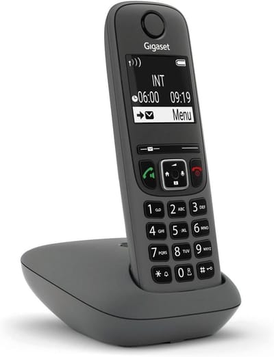 Draadloze DECT Telefoon met Twee Hoornstellen en Handsfree Functie