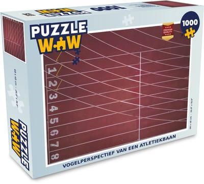Puzzel een atletiekbaan - Legpuzzel - Puzzel 1000 stukjes volwassenen