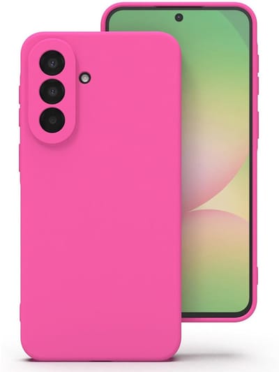 CaseMania Backcase hoesje geschikt voor Samsung Galaxy A27 - Effen Roze - Silicone