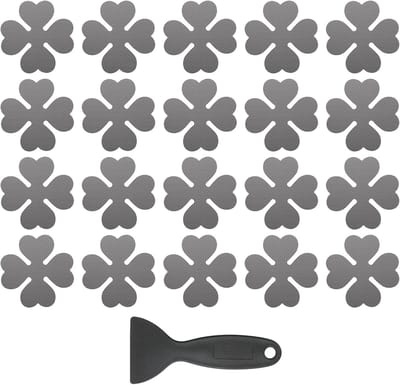 20x Antislip Badstickers Douche Stickers - Veilige Loopvlakken voor Badkuip en Douche - Grijs