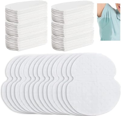 Okselpads - Zweetpads - Droog Blijven - Zelfklevend Katoen - 120 Stuks - Wit